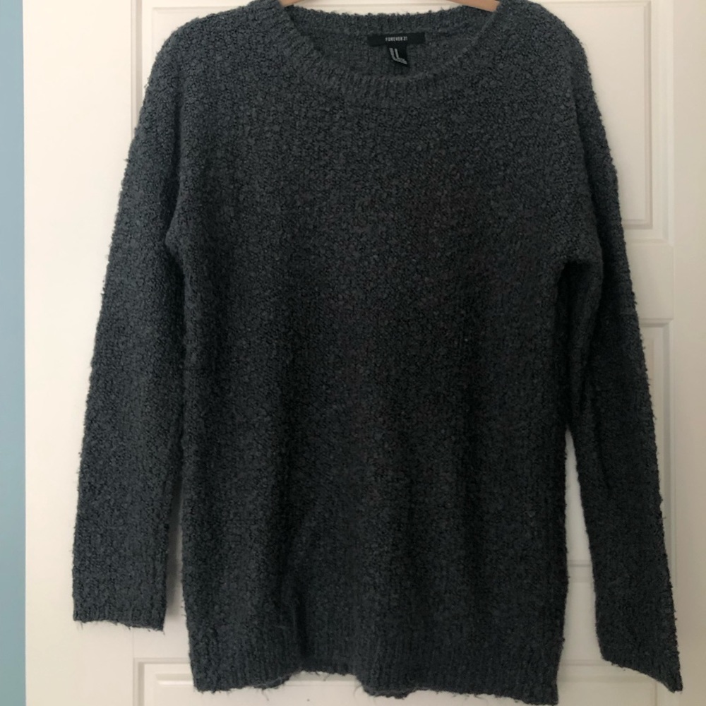 Boucle knit sweater